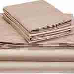 Pinzon Pleated Hem Egyptian Cotton Sheet Set