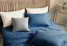 lbro2m 100 bamboo bed sheet king size 4 piece setcooling 1800 thread count
