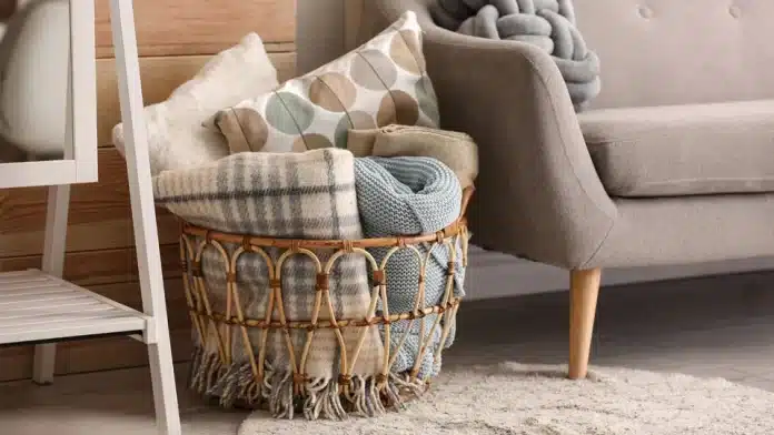 How To Store Your Blankets Safely And With Style