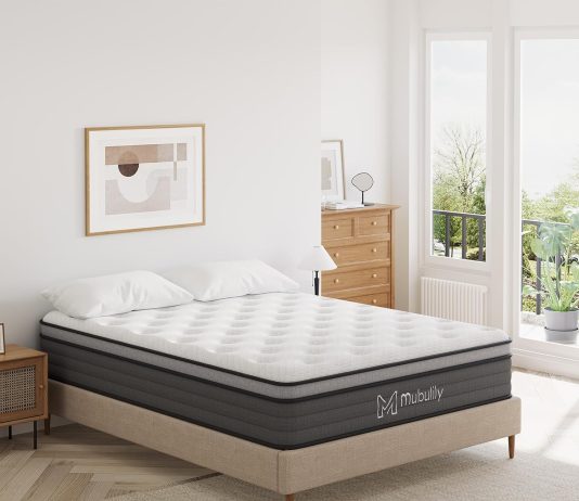 mubulily queen mattress review