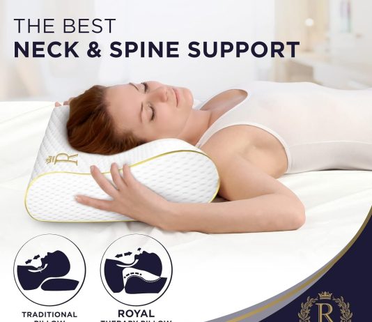 royal therapy queen memory foam pillow review