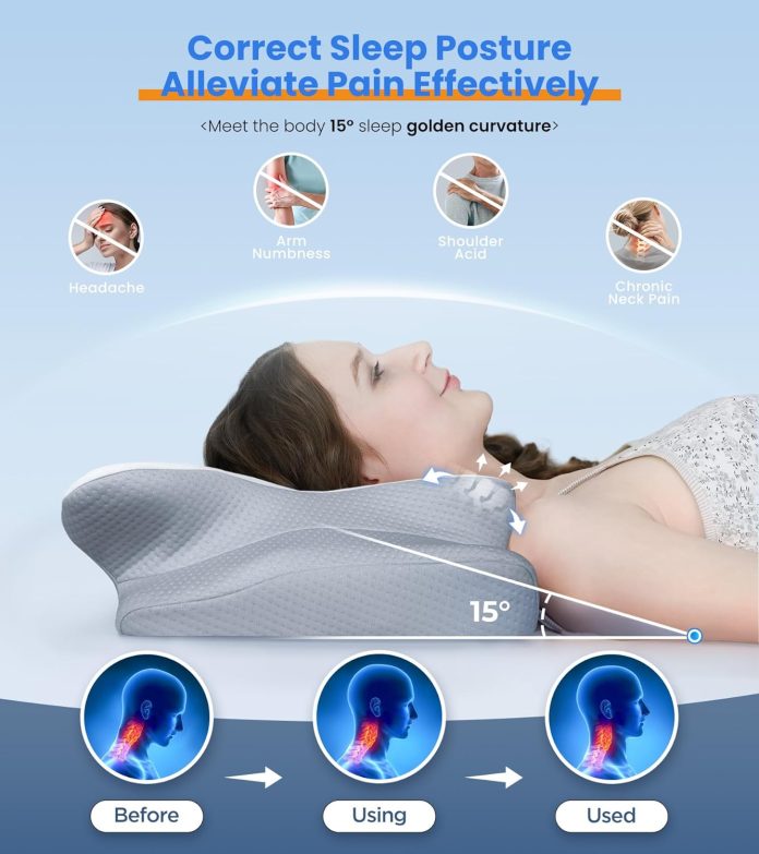 ultra pain relief cooling pillow review