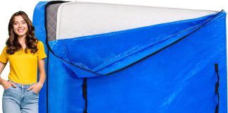 alexhome mattress bag heavy duty tarp reusable storage bageasy carrier mattress moving cover queen size