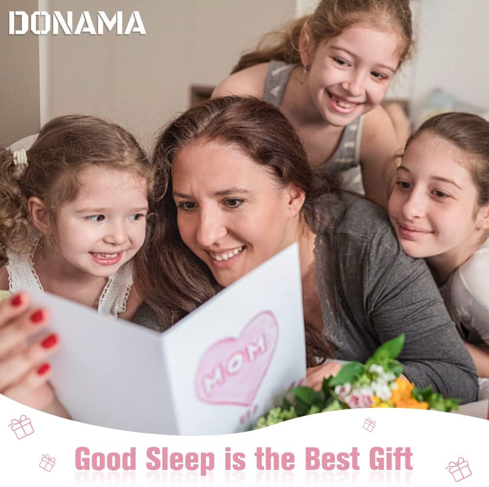DONAMA Cervical Pillow for Bed Sleeping, Memory Foam Contour Neck Pillows with Breathable Pillowcase, Ergonomic Neck Support Pillows for Side, Back and Stomach Sleepers