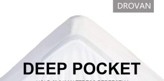 drovan mattress topper queen size extra thick mattress pad cover pillow top deep pocket with breathable 7d spiral fiber 1 1
