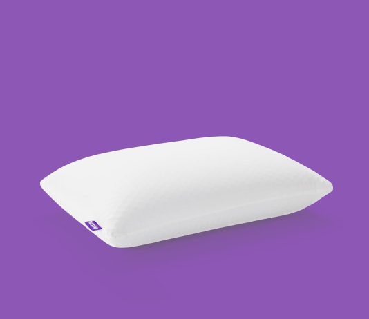 purple harmony pillow the greatest pillow ever invented hex grid no pressure support stays cool good housekeeping award