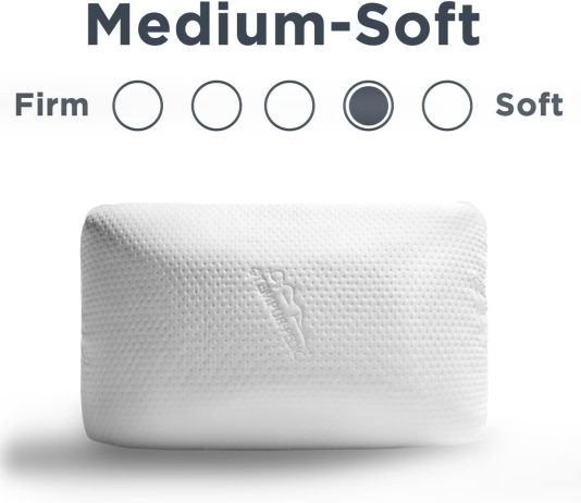 tempur pedic memory foam symphony pillow luxury soft feel standard white 3
